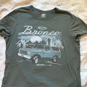Hybrid Apparel Ford Bronco Graphic Tee - Olive